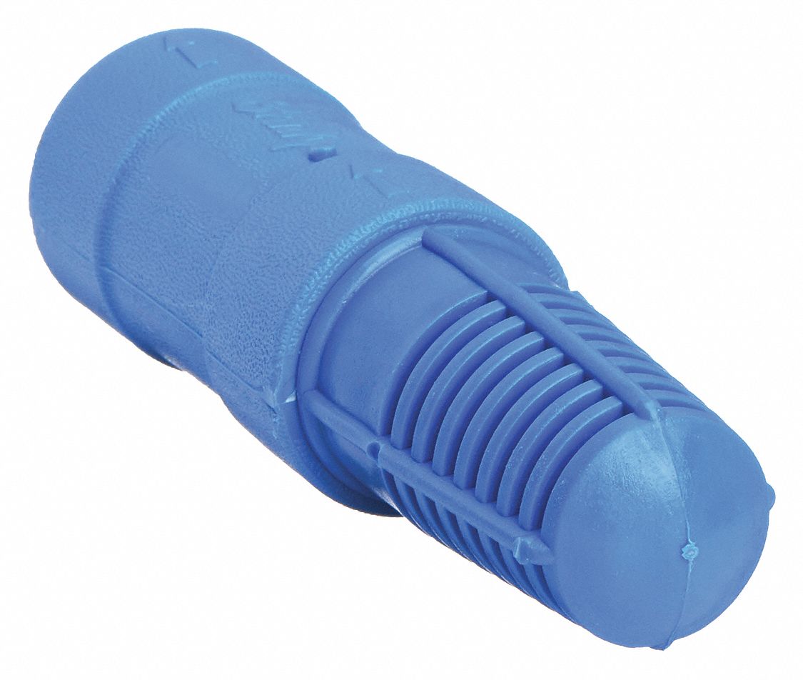 SPRING FOOT VALVE, SPRING, ACETAL, INLINE, ¾ IN PIPE, FNPT, PUMPS, FEMALE, NPT, BUNA-N