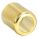 HOSE FERRULE, BRASS, 0.5 IN FITTING END ID, 0.725 IN HOSE END INSIDE DIAMETER