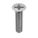 VIS DE MÉCANIQUE,NO4-40, ½PO L,INOX 18/8,LISSE, PLATE,CRUCIFORME,100PQ