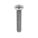 VIS DE MÉCANIQUE,NO4-40, 3/4PO L,INOX 18/8,LISSE, PLATE,CRUCIFORME,100PQ