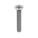 MACHINE SCREW, #6-32 THREAD, 1 IN L, 18-8 SS, PLAIN FINISH, FLAT, PHILLIPS, INCH, 100 PK