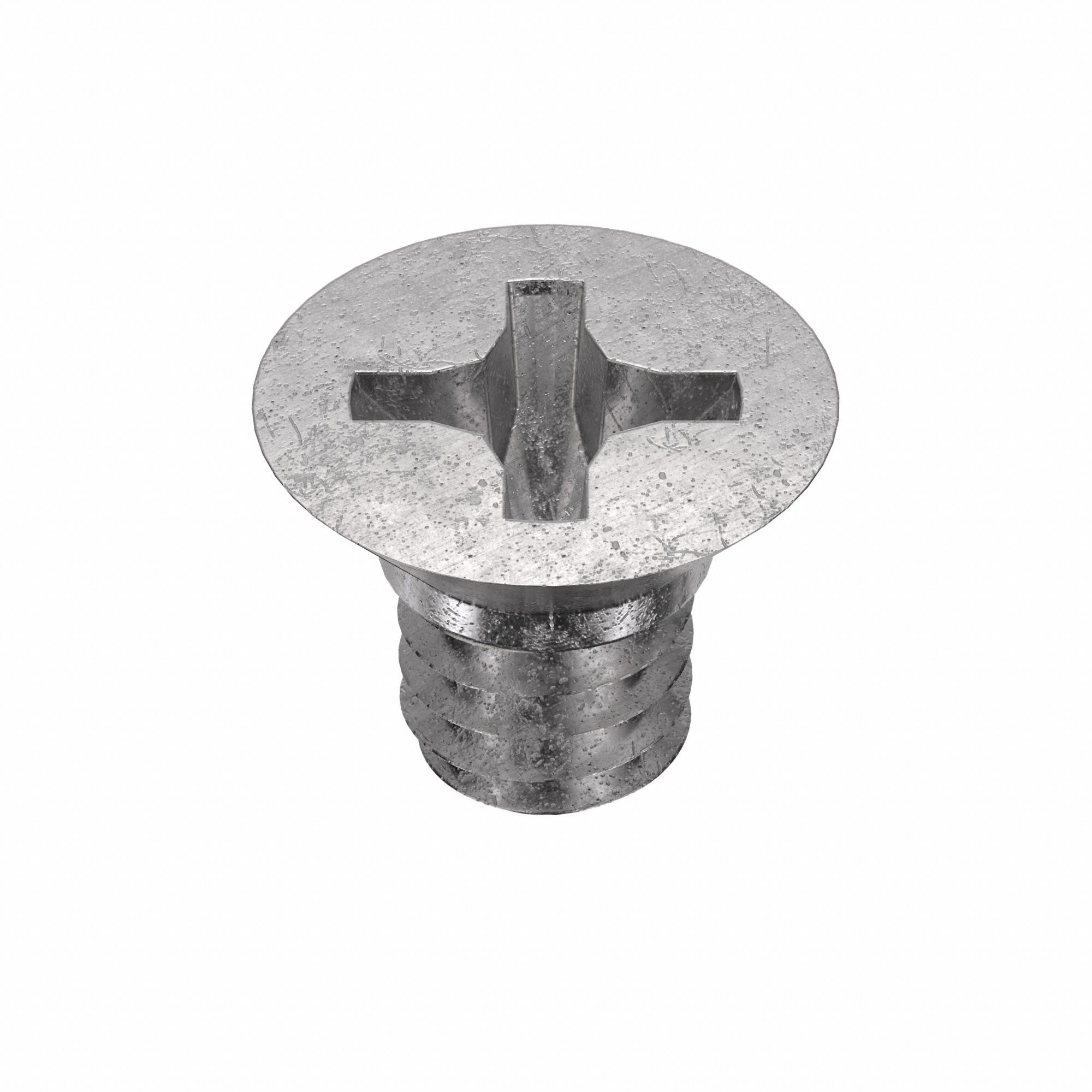Machine Screw: #8-32 Thread Size, 1/4 in Lg, 18-8, Stainless Steel, Plain, Flat, Phillips, 100 PK
