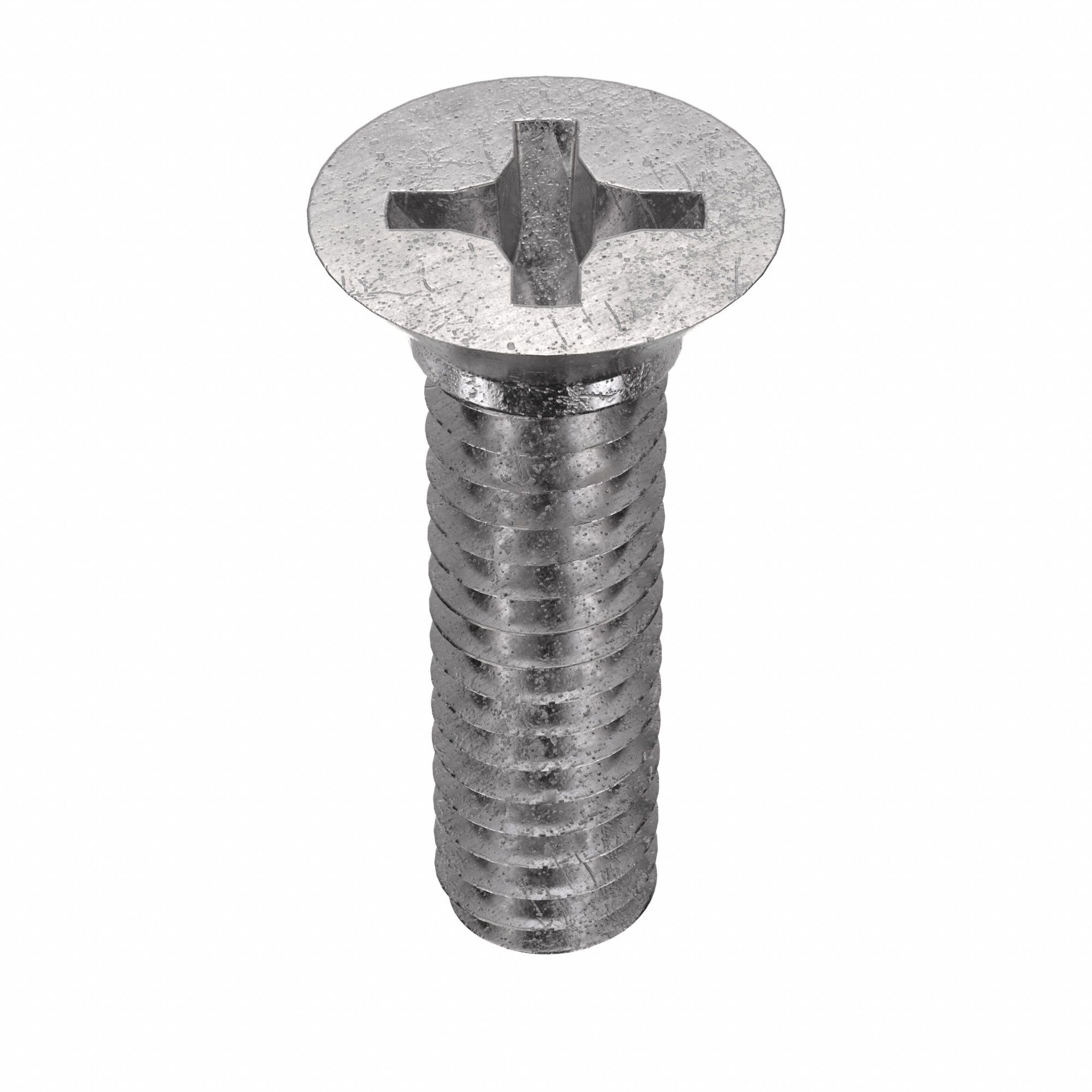 VIS DE MÉCANIQUE,NO8-32, 5/8PO L,INOX 18/8,LISSE, PLATE, CRUCIFORME,100PQ