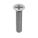 VIS DE MÉCANIQUE,NO8-32, 7/8PO L,INOX 18/8,LISSE, PLATE, CRUCIFORME,100PQ