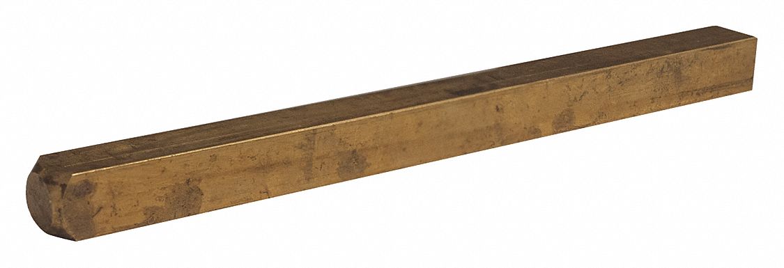 SQUARE STOCK,0.500",1/2" W,3 FT.