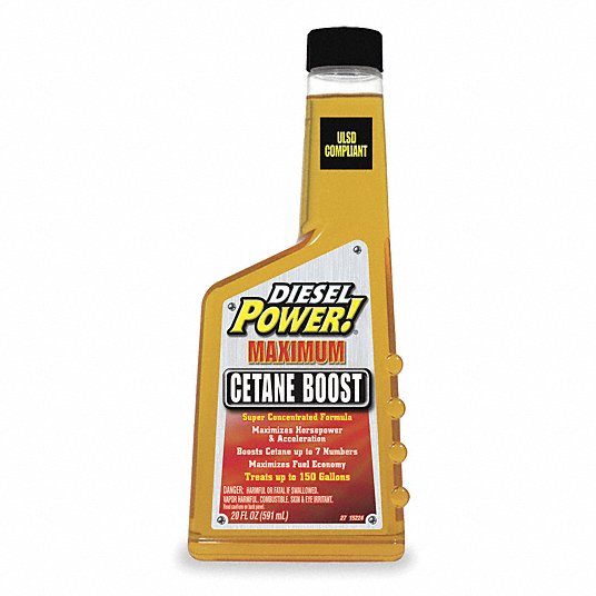 Performance Improver and Cetane Booster: Boosts cetane up to 7 numbers, -40°F