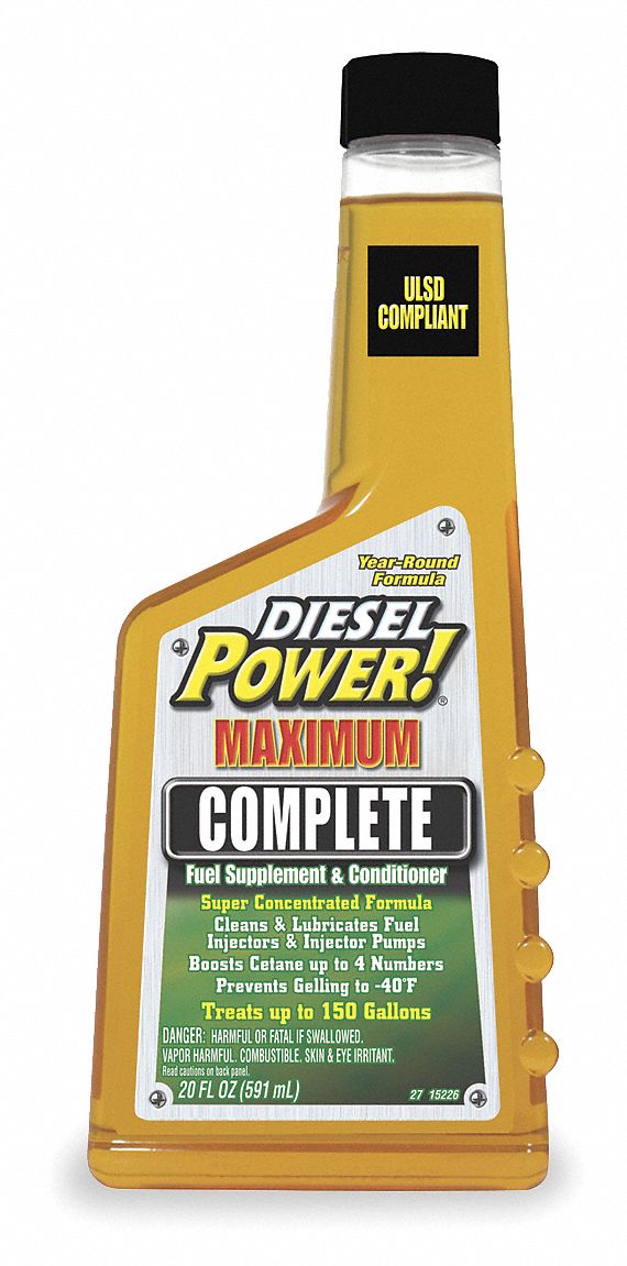Diesel System Cleaner and Cetane Booster: Boosts cetane up to 4 numbers