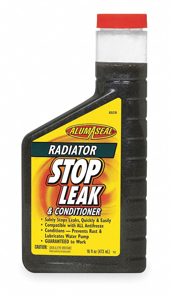 Radiator Sealer Liquid: Leak Stoppers, 16 oz Size