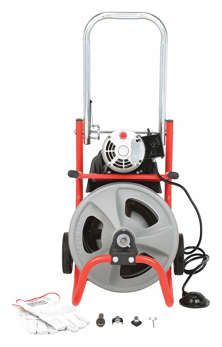 Limpieza de drenajes, Ridgid