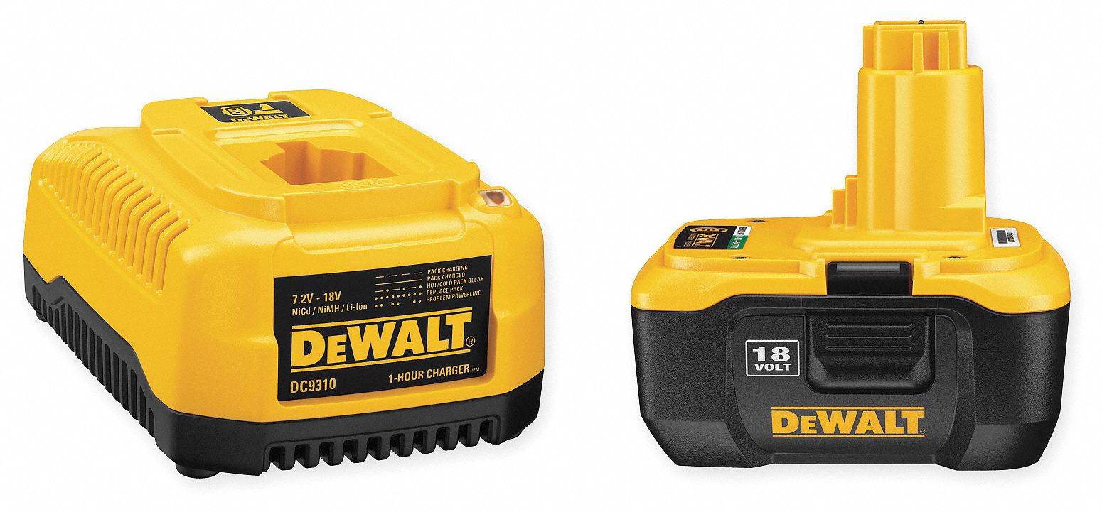 Kit de baterías para herramientas eléctricas DeWALT Li-Ion de 18V