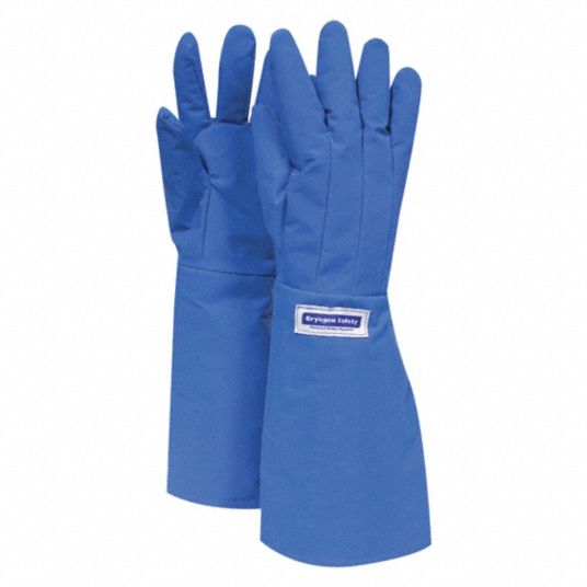 NATIONAL SAFETY APPAREL Cryogenic Gloves, Glove Size XL, Glove Length