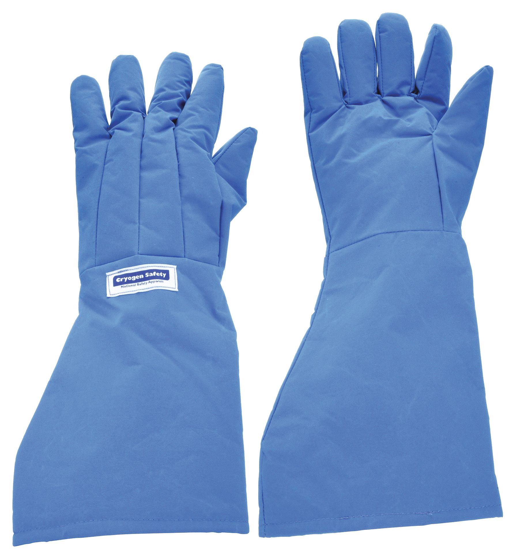NATIONAL SAFETY APPAREL Cryogenic Gloves, Glove Size L, Glove Length 18