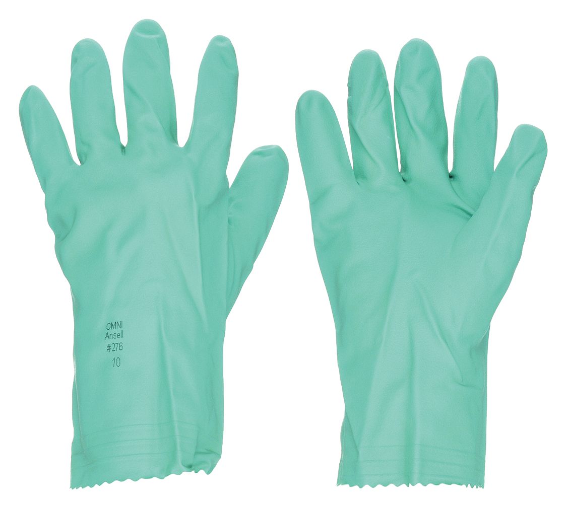 Chemical Resistant Glove, 20 mil, Sz 10, PR