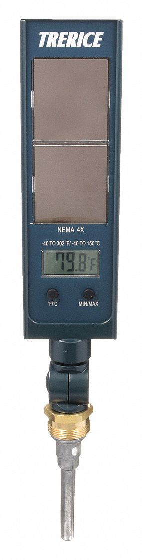 DIGITAL SOLAR POWERED THERMOMETER,B