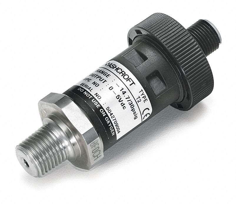 NOSHOK 800 Series Temperature Transmitter - 0-250°F Range, 4-20mA Output, 1/2" NPT, 4" Stem | ±0.5% Accuracy, IP65