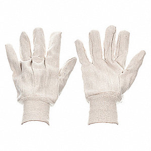 KNIT GLOVES, S (7), UNCOATED, COTTON, CANVAS TASK & CHORE GLOVE, KNIT CUFF