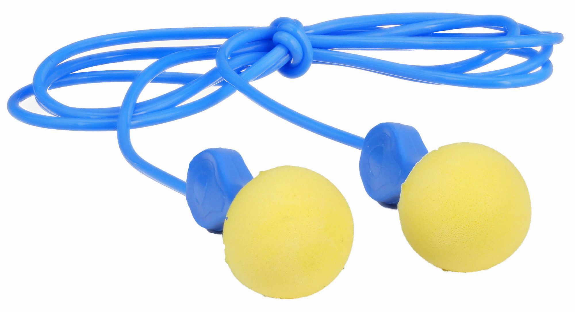 EARPLUGS, REUSABLE, FOAM/TP/VINYL, M, ROUND, 25DB, CORDED, PUSH-TO-FIT, CSA, 100PR