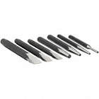 PUNCH AND CHISEL SET,7 PC