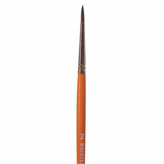 WOOSTER, Artist Brush, #2, Paint Brush - 2AJP4|F1628-2 - Grainger