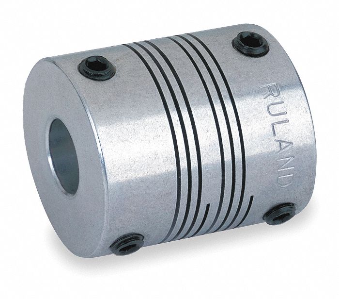 COUPLING,4 BEAM,BORE 3/8X3/8 IN