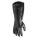 CHEMICAL RESISTANT GLOVES, 96.85 MIL, 18 IN LENGTH, SMOOTH, L, BLACK