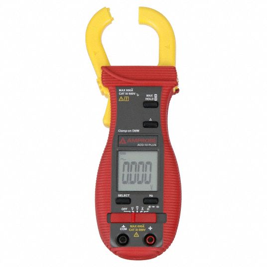 AMPROBE, Clamp-Jaw Jaw, CAT III 600V, Digital Clamp Meter - 2ATU9|ACD ...