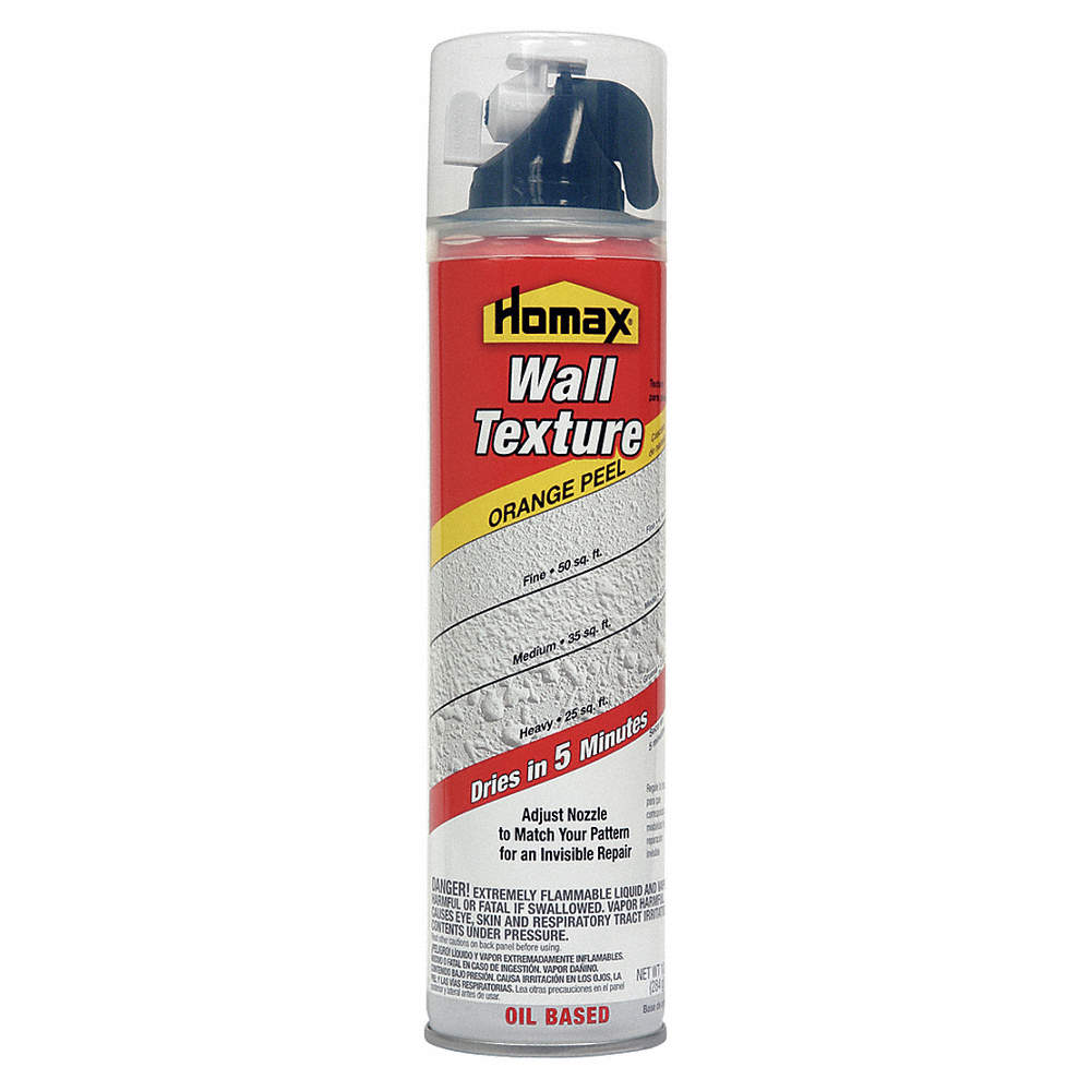 Homax Wall Textured Spray Patch In Orange Peel White For Ceilings