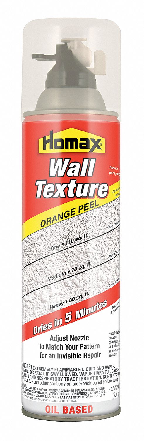 Homax Wall Textured Spray Patch In Orange Peel White For Ceilings