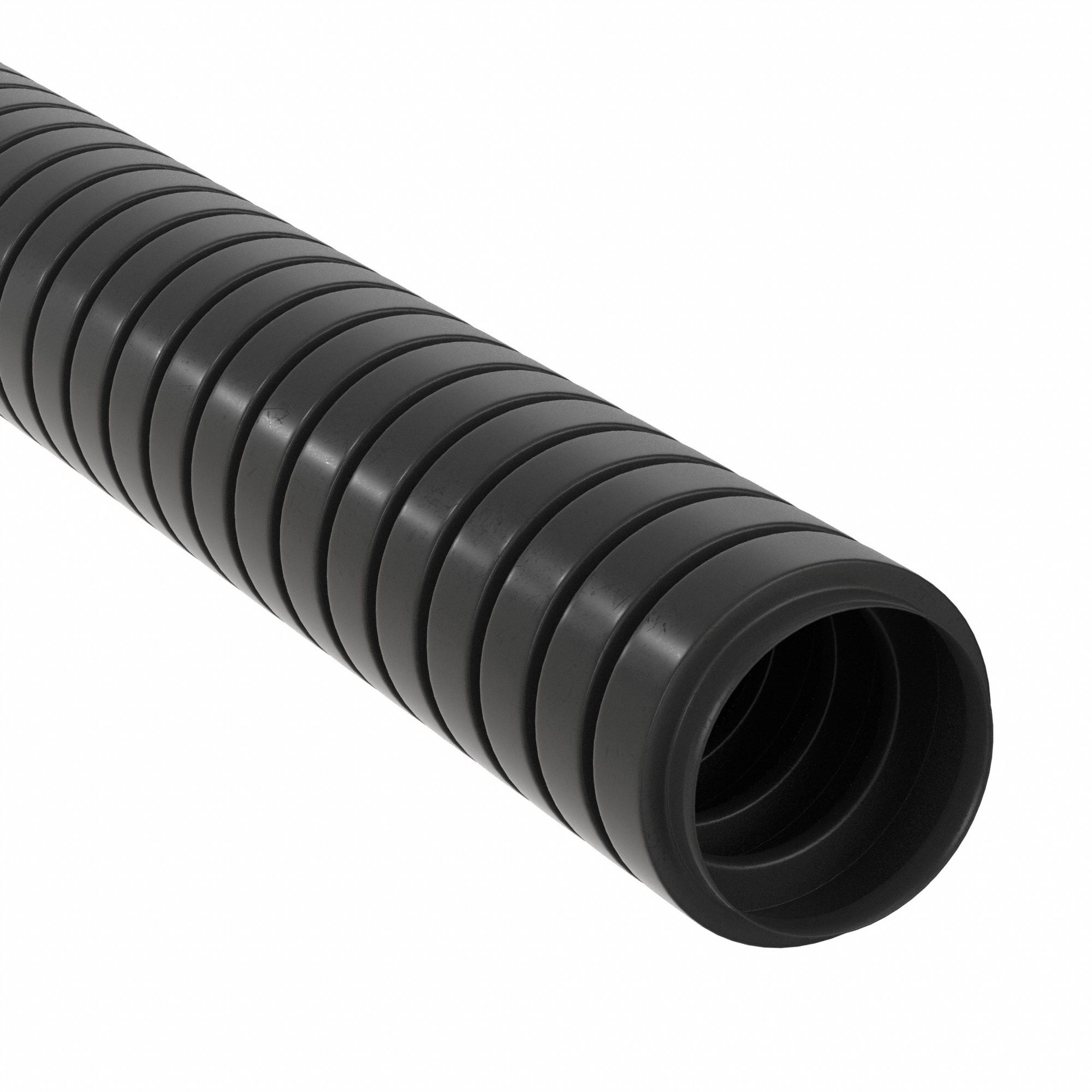 LIQUID-TIGHT FLEX PLASTIC CONDUIT, 2 IN TRADE SIZE, BLACK, 50 FT NOMINAL L, B