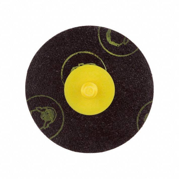 Quick-Change Sanding Disc: TS, 2", Aluminum Oxide, 36 Grit, YF Wt Polyester, 361F, 200 PK