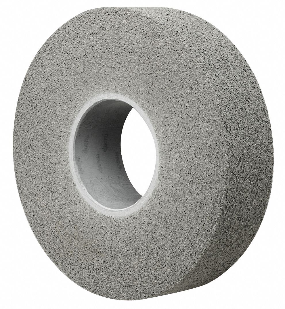 Convolute Wheel,  6 in Dia,  1/2 in W,  PK4
