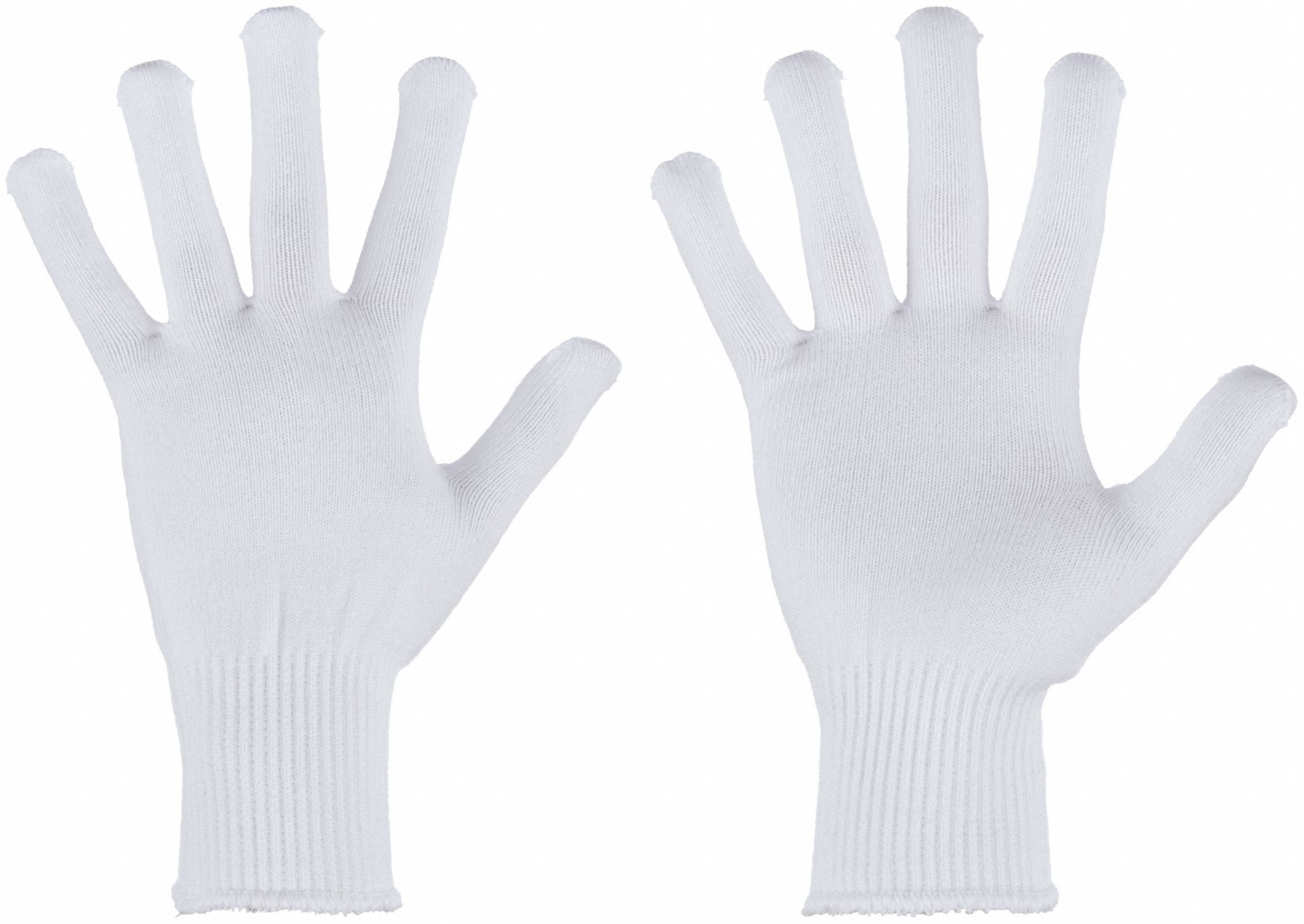 ACTIVARMR KNIT GLOVES, ONE SIZE, UNCOATED, THERMOLITE (13 GA), WHITE, 1 PR