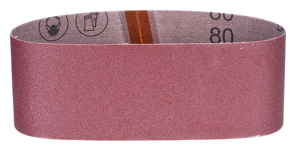 3M, 1 1/2 in W x 60 in L, Aluminum Oxide, Sanding Belt 2AZL4