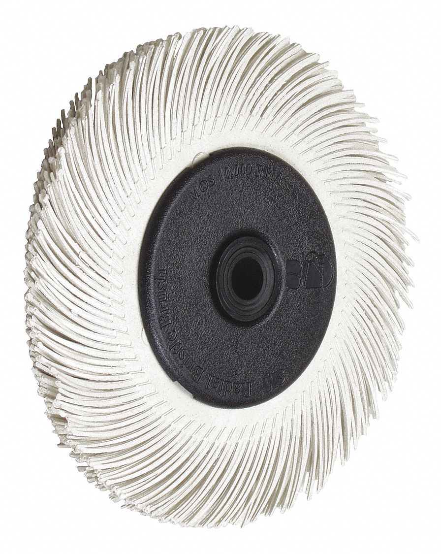 Radial Bristle Brush, T-C, 6x1, 120G, PK80