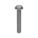 MACHINE SCREW, #10-24 THREAD, 1¼ IN L, 18-8 SS, PLAIN FINISH, ROUND, SLOTTED, 100 PK