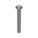 MACHINE SCREW, #10-24 THREAD, 1½ IN L, 18-8 SS, PLAIN FINISH, ROUND, SLOTTED, 100 PK