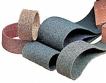 Surface-Conditioning Belt: 6 in W x 48 in L, Aluminum Oxide, Very Fine, SC-BS, 5 PK