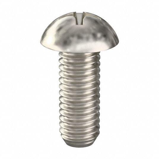 #10-32 Thread Size, 1/2 in Lg, Machine Screw - 2BB67|2BB67 - Grainger