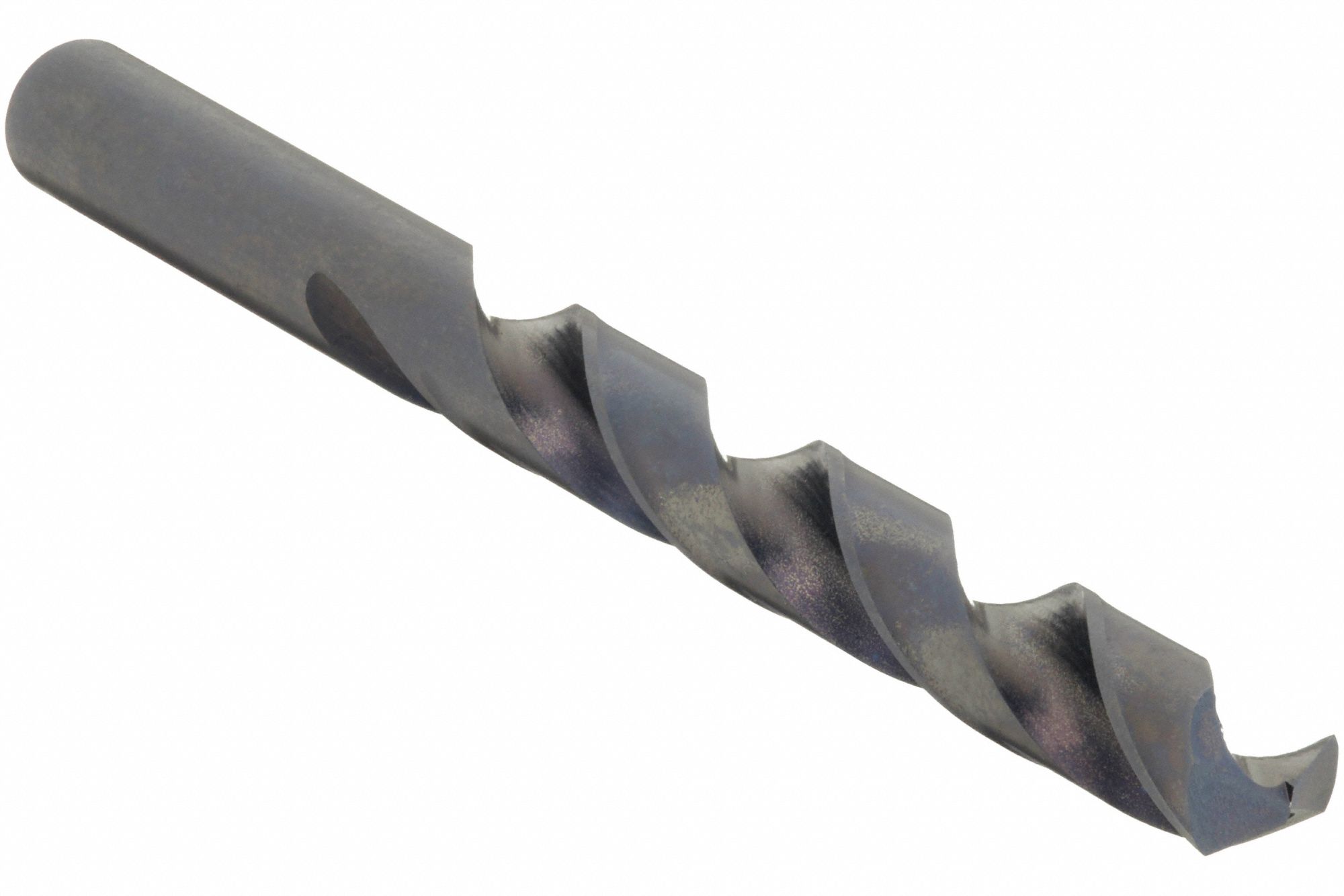 JOBBER LENGTH DRILL BIT, ⅜ IN DRILL BIT SIZE, 3⅝ IN FLUTE L, 5 IN L, 4XD, HSS