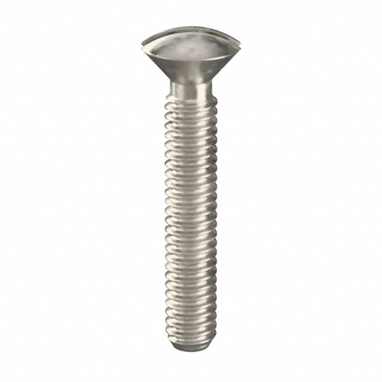 #8-32 Thread Size, 1 in Lg, Machine Screw - 2BU62|2BU62 - Grainger