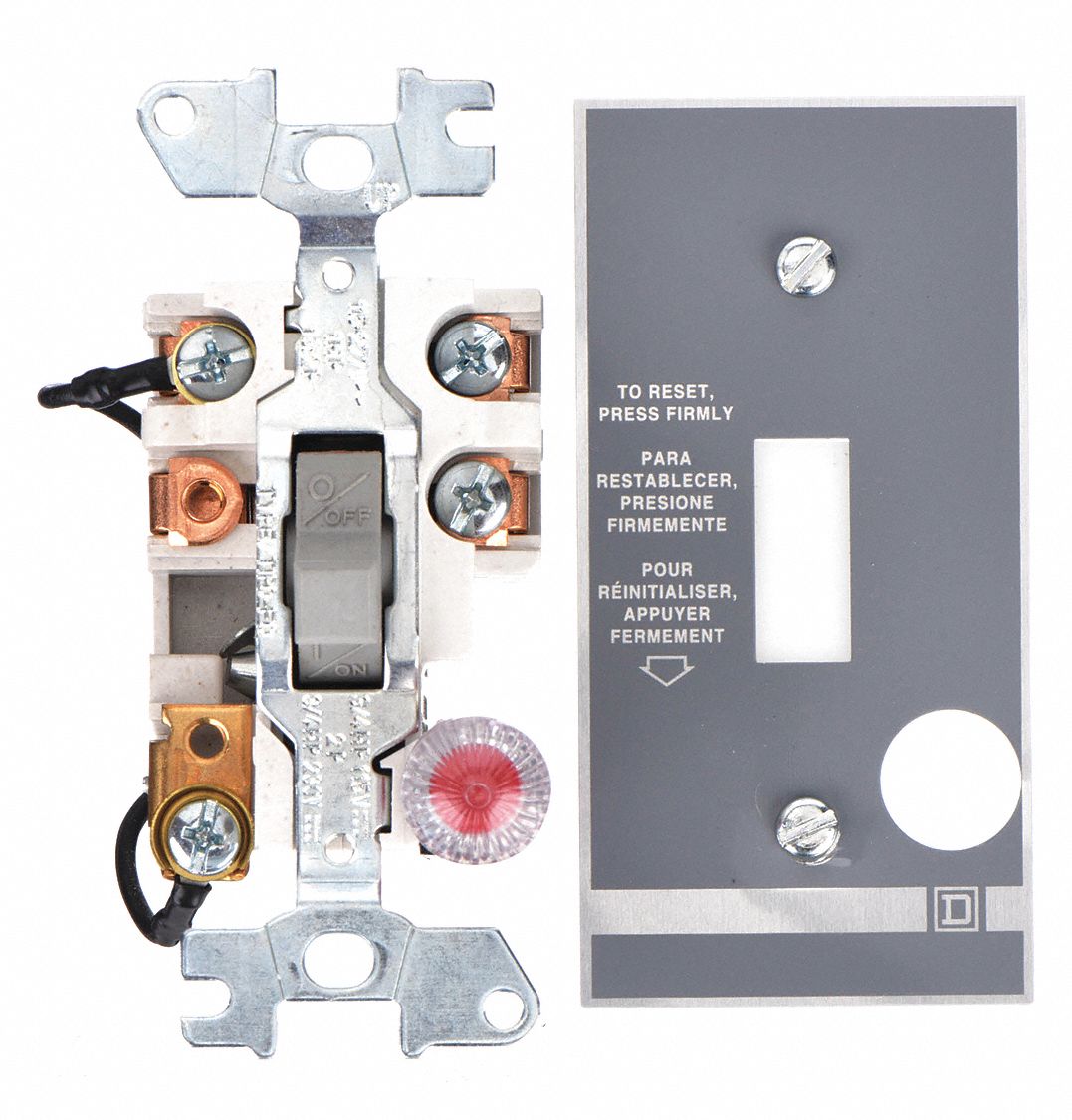 SQUARE D, NonReversing, 2 Poles, Manual Motor Starter 2BV722510FO2P