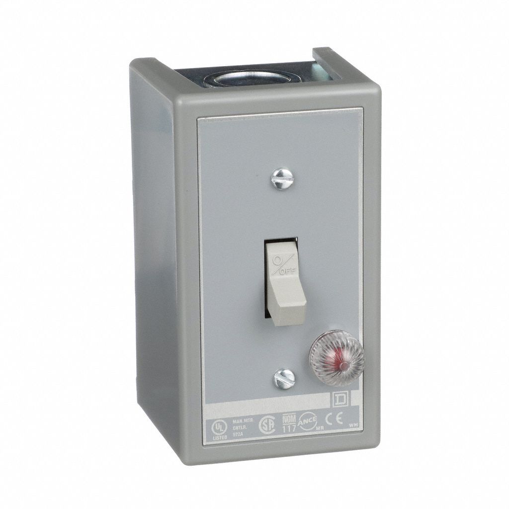 SQUARE D, 1, 30 A Amps AC, Manual Motor Switch - 2MNH2|2510KG1B - Grainger