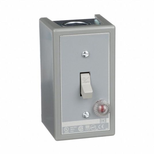 SQUARE D, 2 Poles, 30 A, Manual Motor Switch - 2MNH2|2510KG1B - Grainger