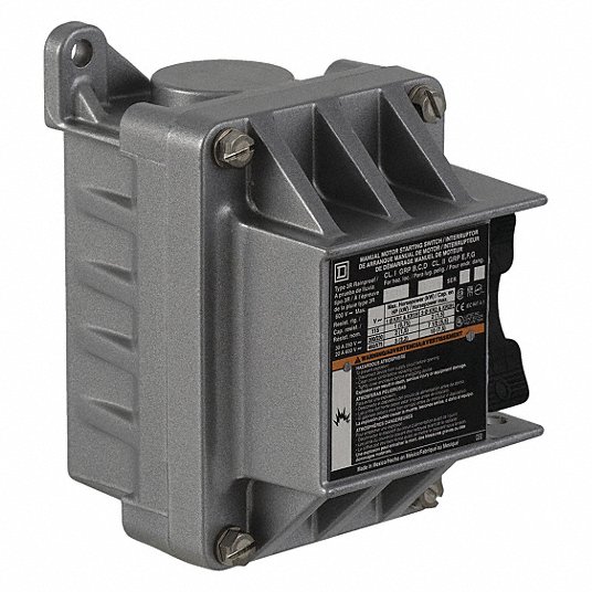 Square D 2510 Manual Motor Starter 30 Amp 600vac for sale online 