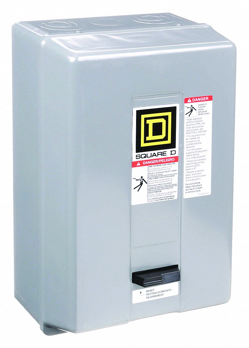 SQUARE D, NonReversing, 2 Poles, Motor Starter 2BX52