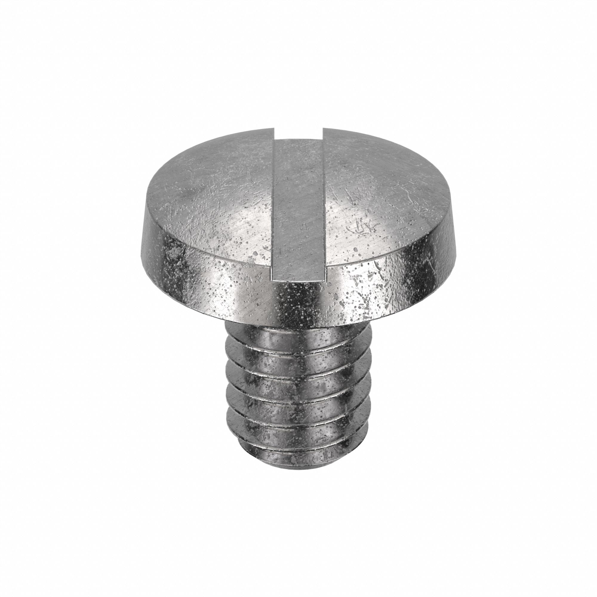 Machine Screw: #8-32 Thread Size, 1/4 in Lg, 18-8, Stainless Steel, Plain, Binding, Slotted, 100 PK
