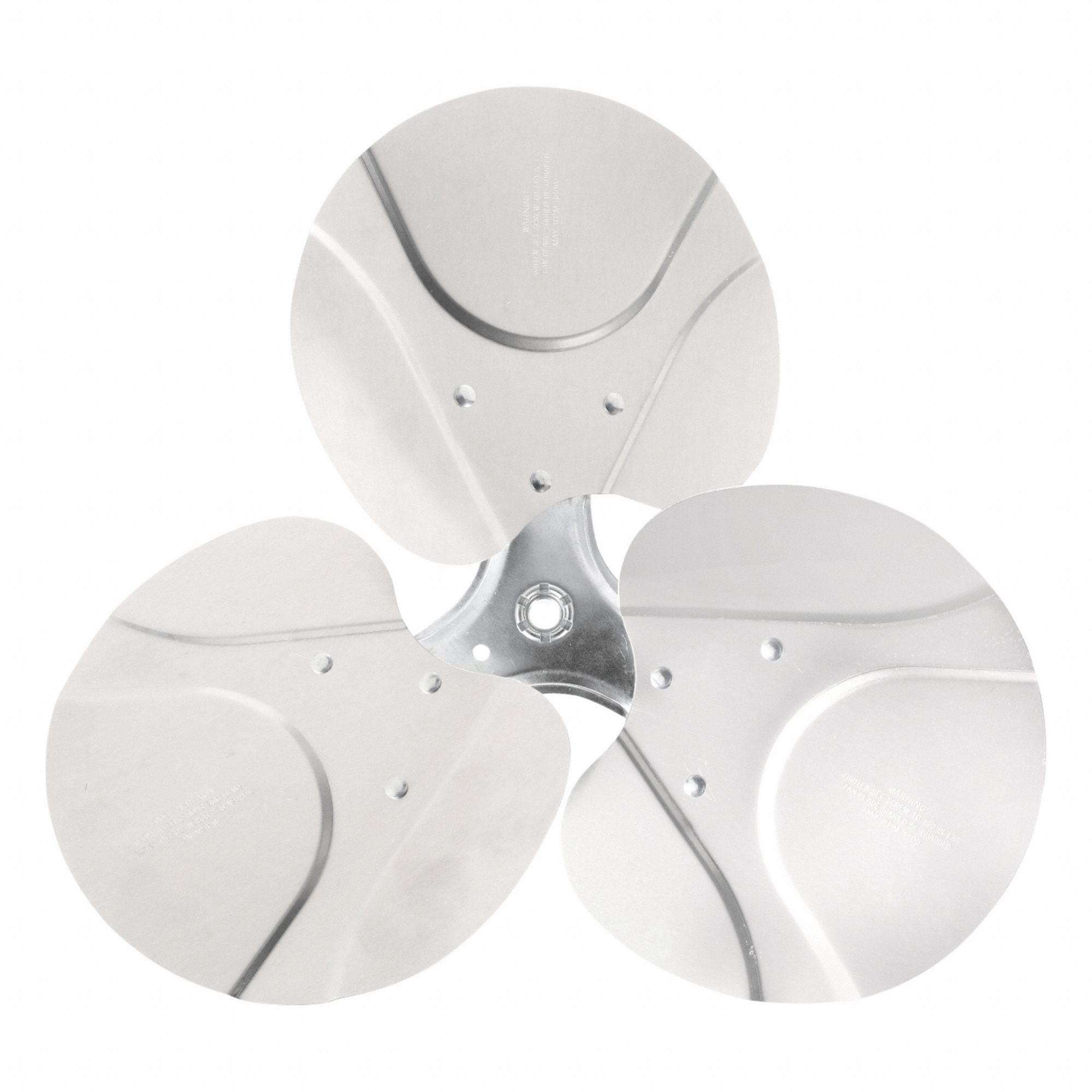 Propeller: Clockwise Facing Discharge, 18 in Propeller Dia. (In.), 3 Blades, Aluminum