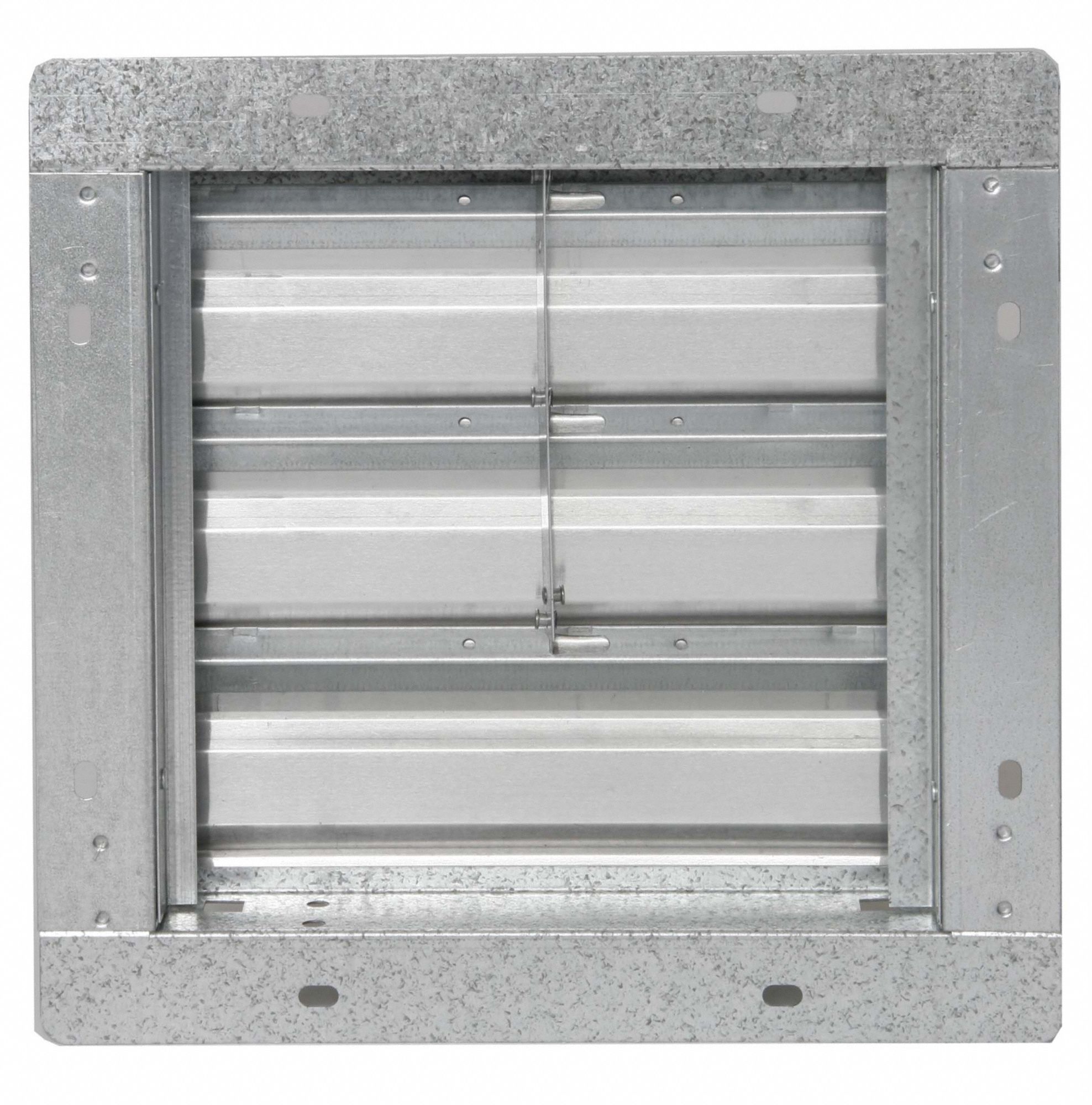 DAYTON 10 in Backdraft Damper / Wall Shutter, 10 1/2 in x 10 1/2 in ...