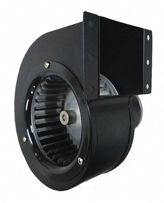 OEM Blower: 5 1/4 in Wheel Dia, Direct Drive, 116 cfm, 1/70 hp, 115V AC, 1  Ph, Open Dripproof