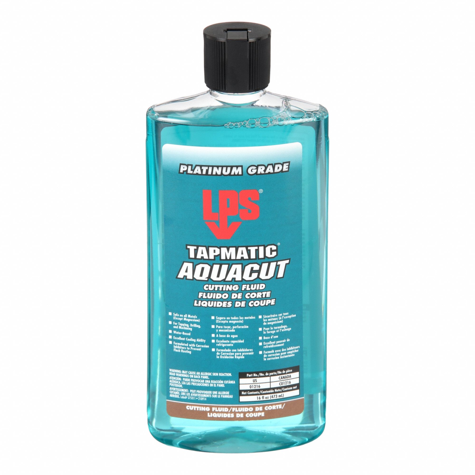 LPS, Tapmatic AquaCut, 16 fl oz, Cutting Fluid - 2C649|01216